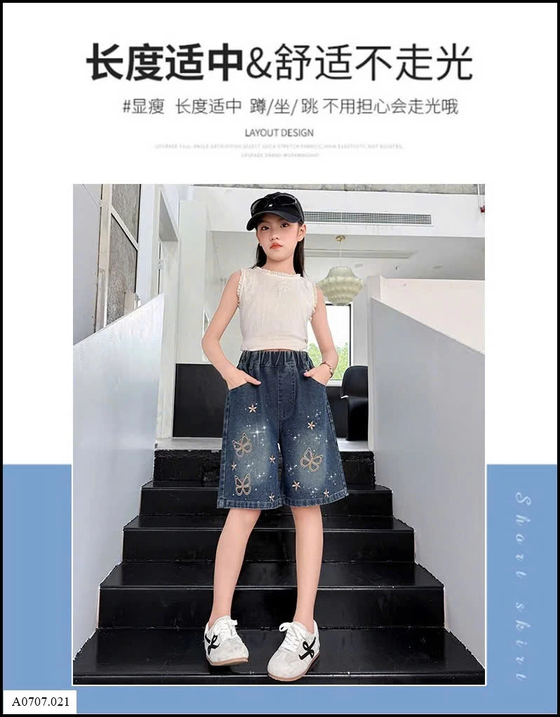 QUẦN SHORT JEAN   Sỉ giá 148k
