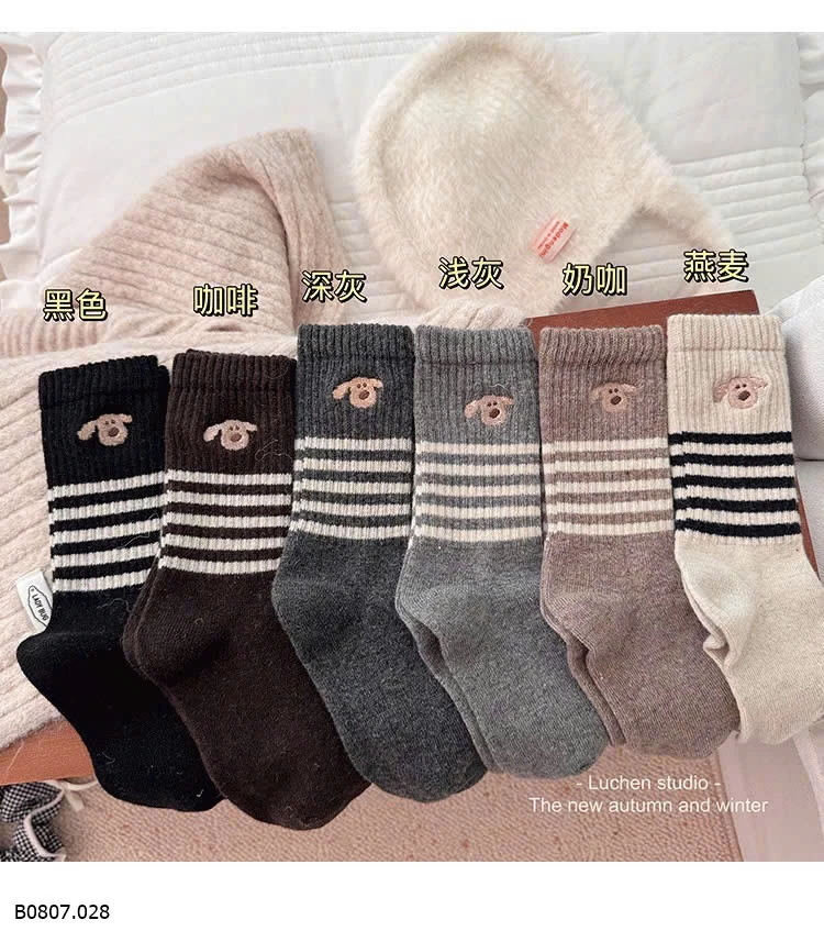 SET 6 ĐÔI TẤT NỮ Sỉ 50k/1 set 6 đôi mix màu 
