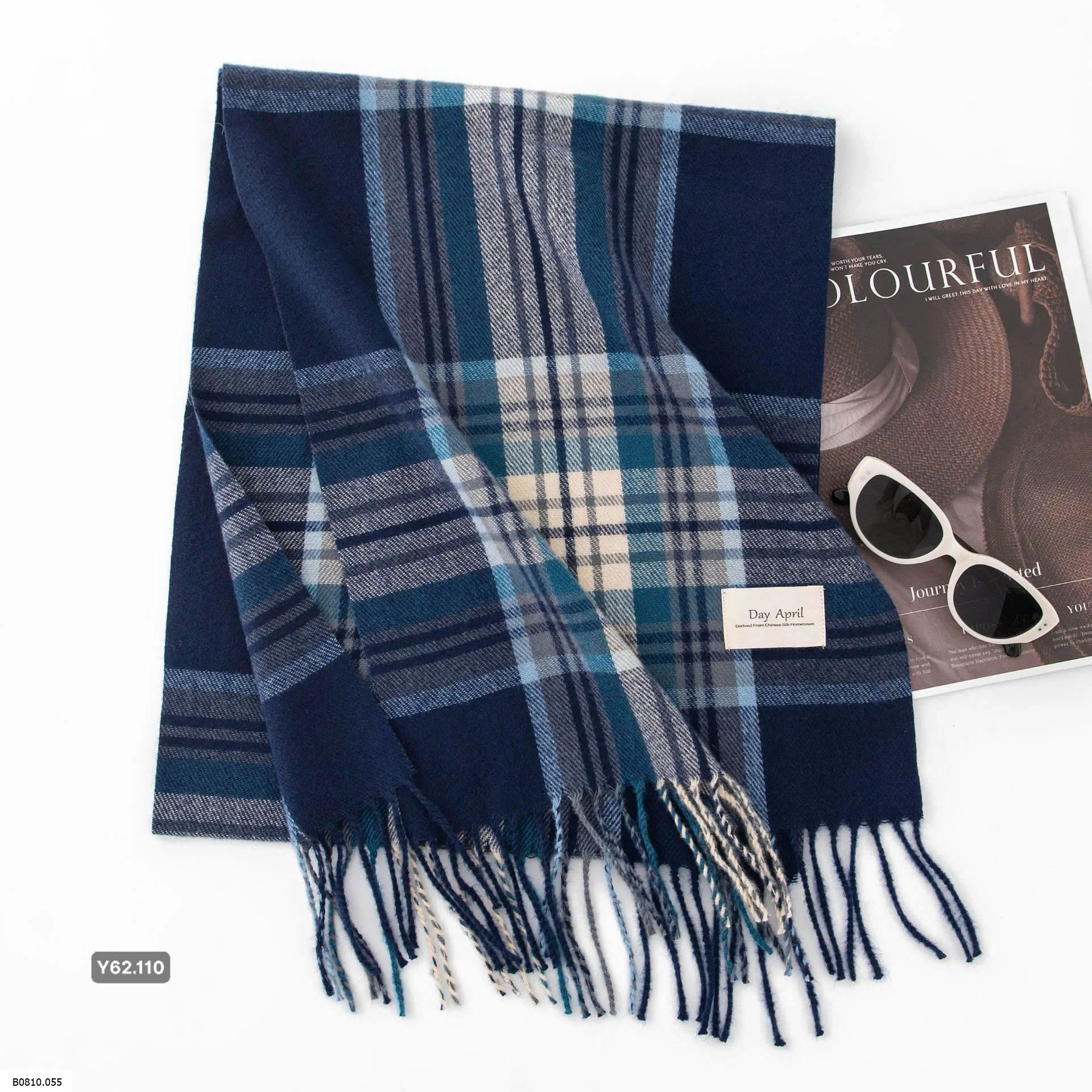  KHĂN CHOÀNG KẺ CARO   Giá sỉ 75k