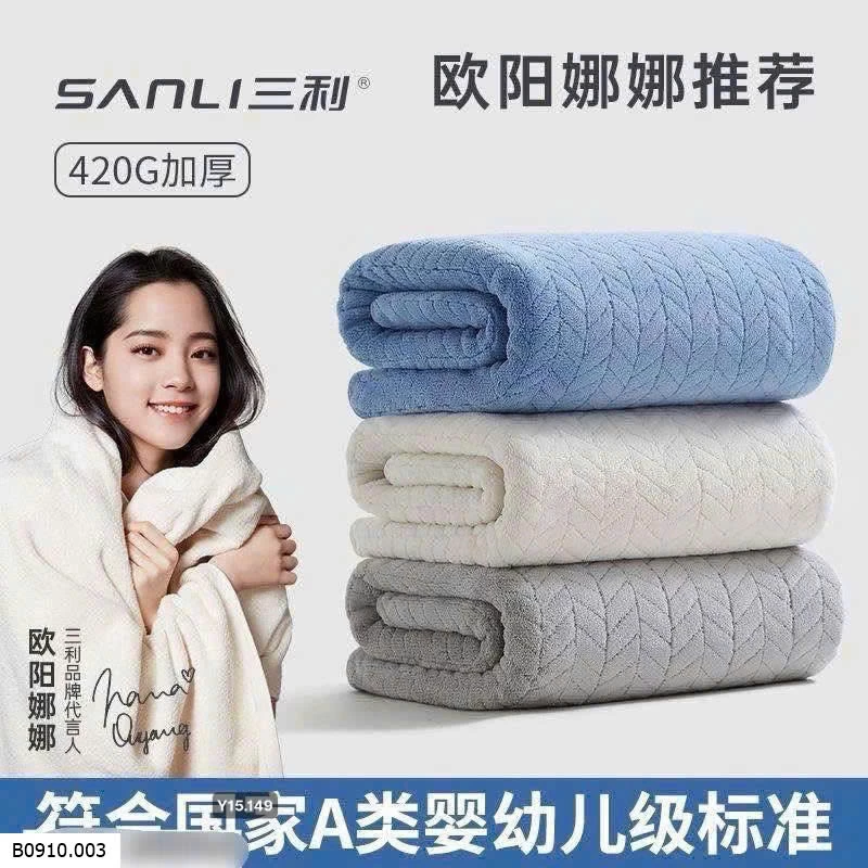 KHĂN TĂM SANLI   Giá sỉ 140k/set