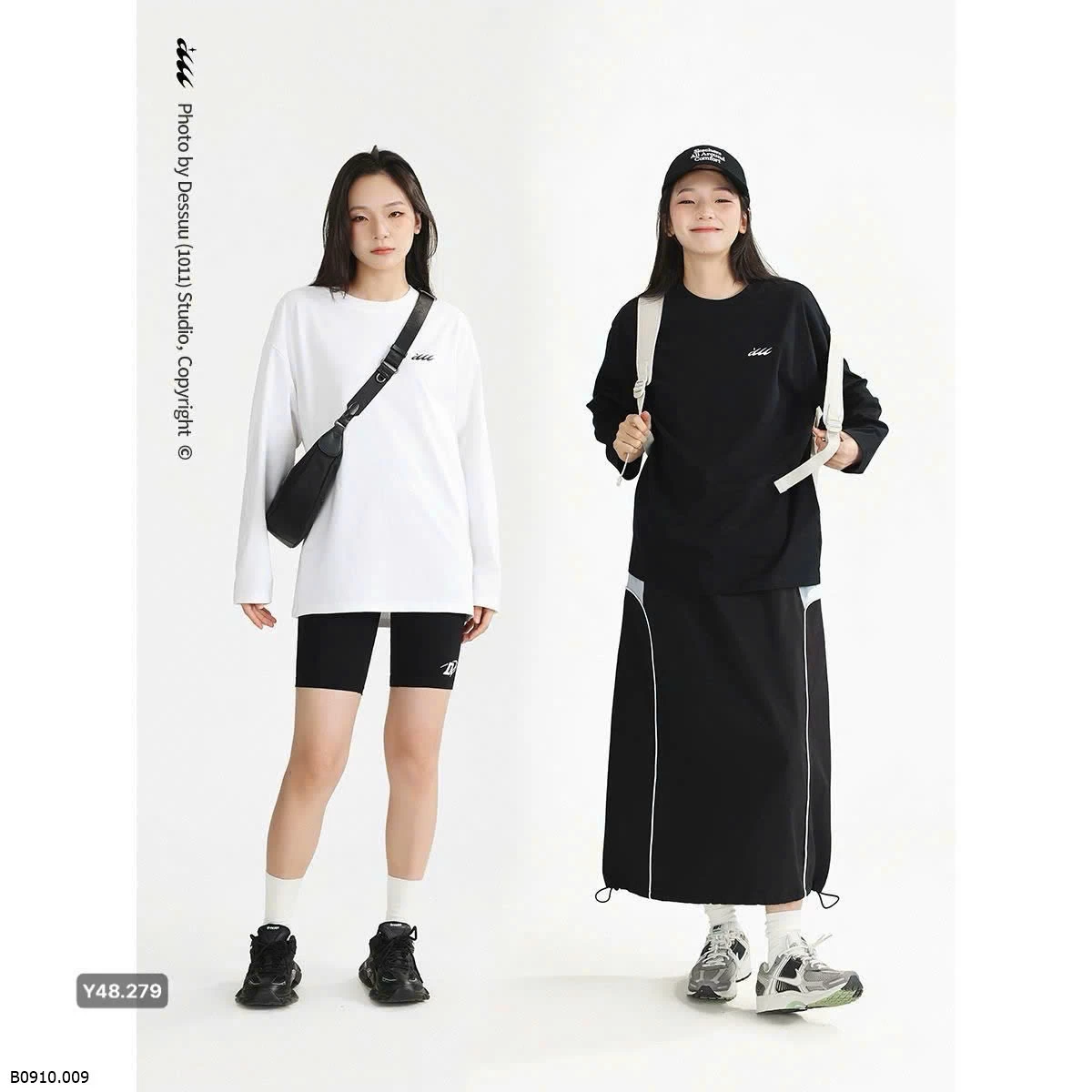 Áo phông dài tay DESSUU   Giá sỉ 140k