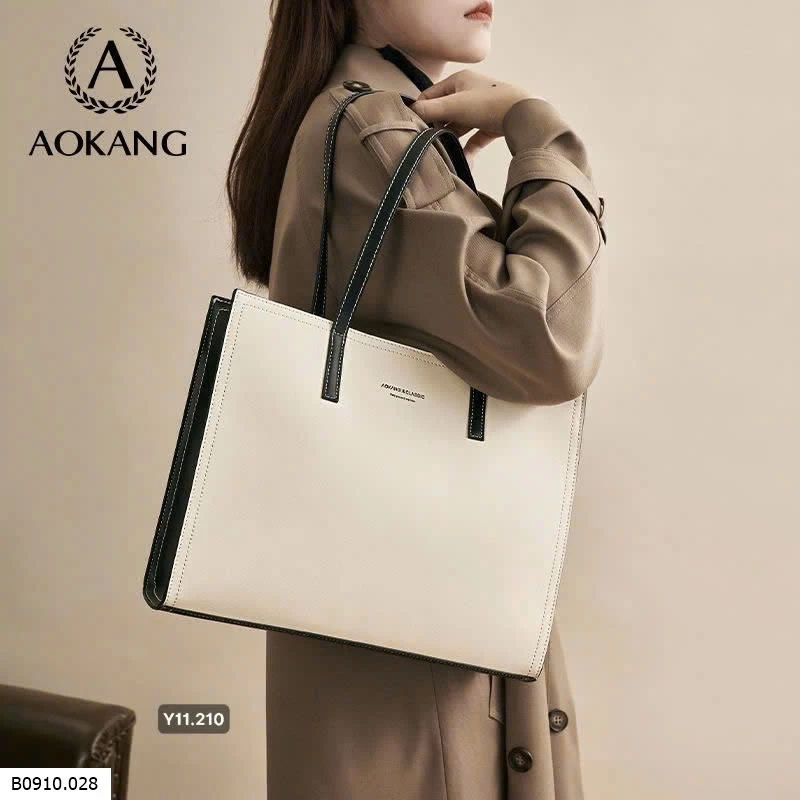 Túi xách da thật chính hãng Aokang   Giá sỉ 530k