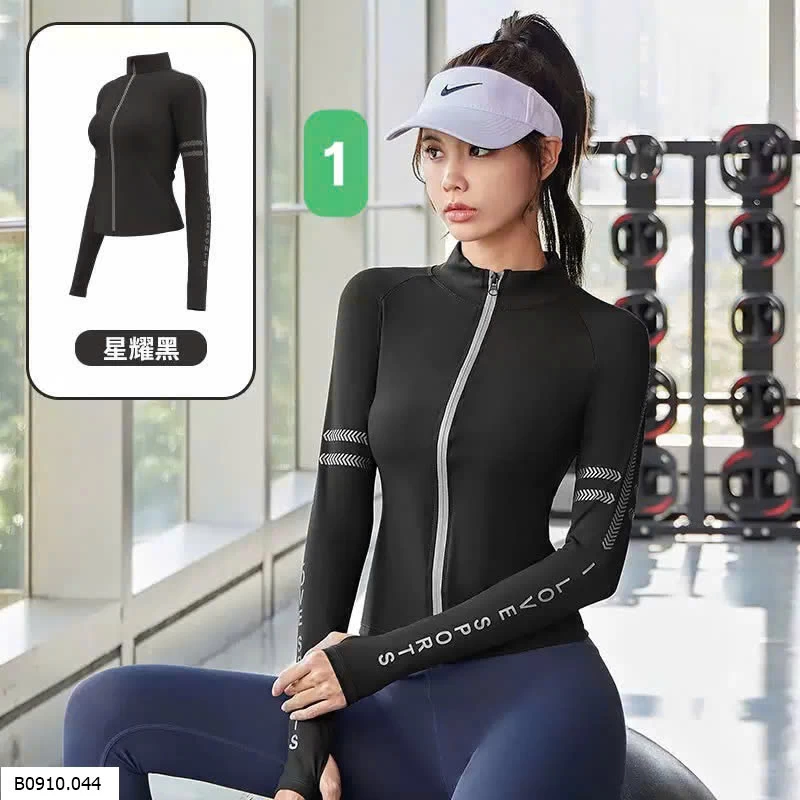 ÁO KHOÁC TẬP DÀI TAY   Giá sỉ 119k