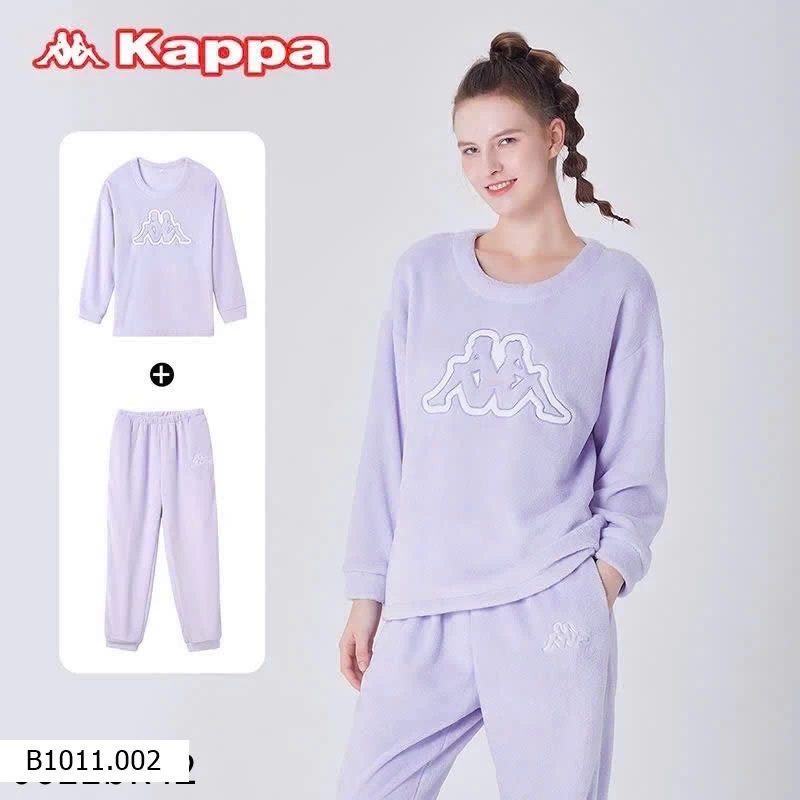 BỘ NỈ LÔNG NỮ Kappa auth  Giá sỉ 345k