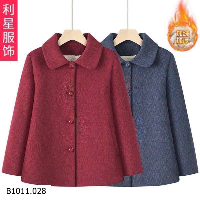 ÁO KHOÁC DẠ TRUNG NIÊN NỮ   Giá sỉ 335k