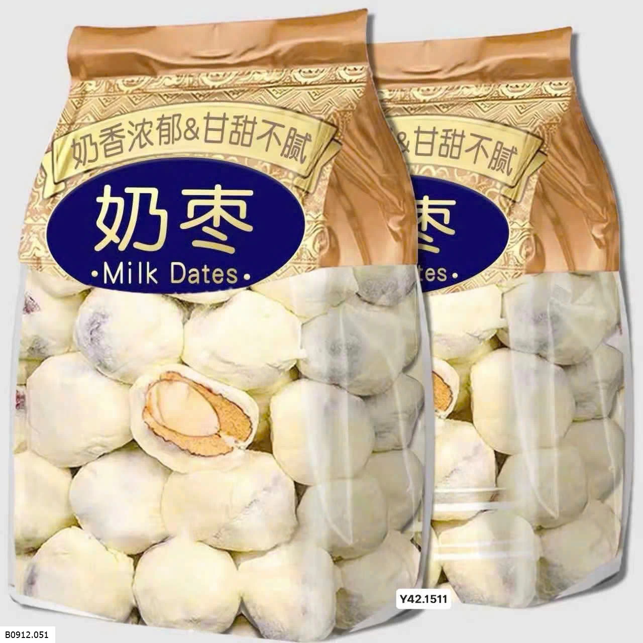 VIÊN SỮA BỌC HẠNH NHÂN TÁO ĐỎ Giá sỉ 105k