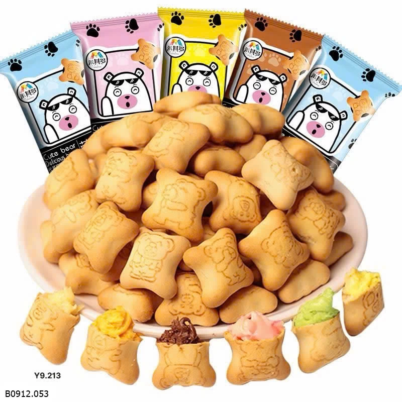 BÁNH GẤU NHÂN KEM Giá sỉ 95k/s