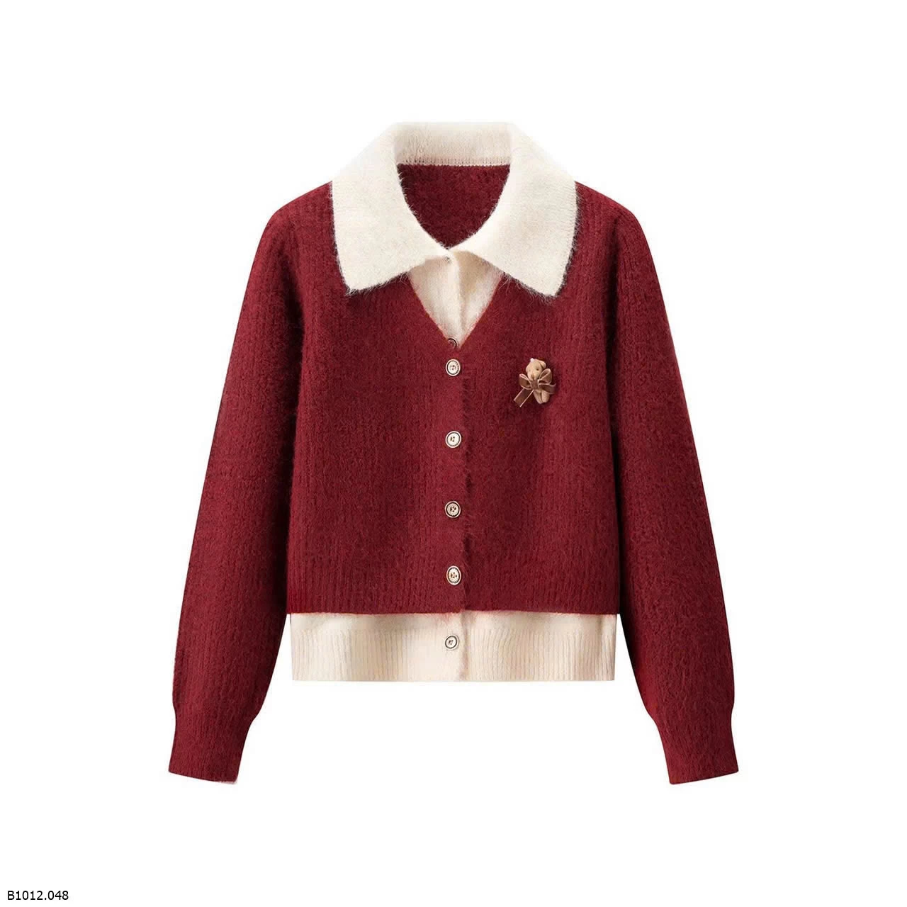 ÁO LEN LACHAP PHỐI XINH QUÁ  Giá sỉ 400k