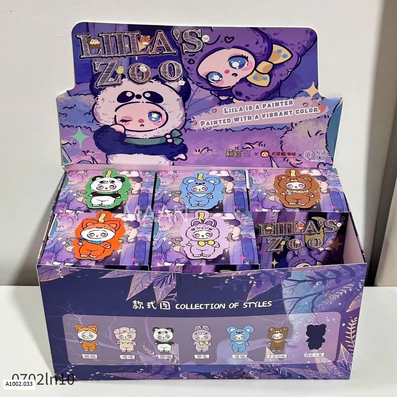 BLIND BOX  LILLA ZOO Sỉ 130k/box