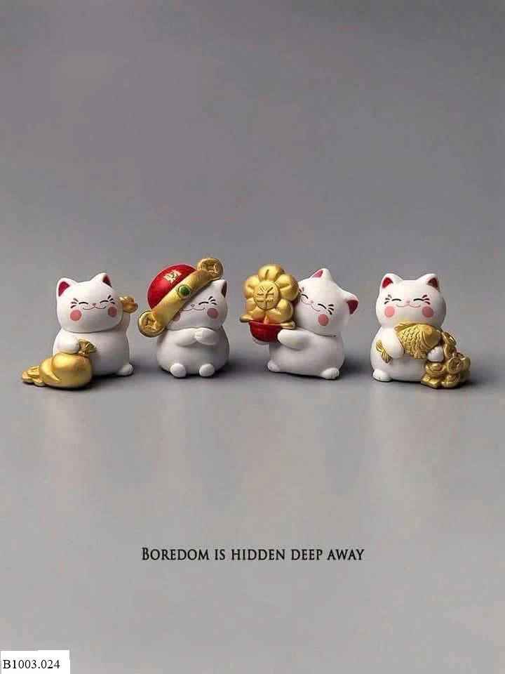 SET 4 CHÚ MÈO  Sỉ 29k/ 1 sét 4 con