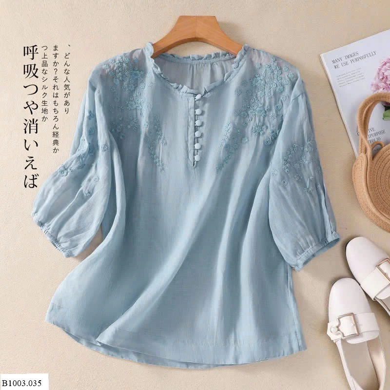 ÁO ĐŨI THÊU   Sỉ 149k