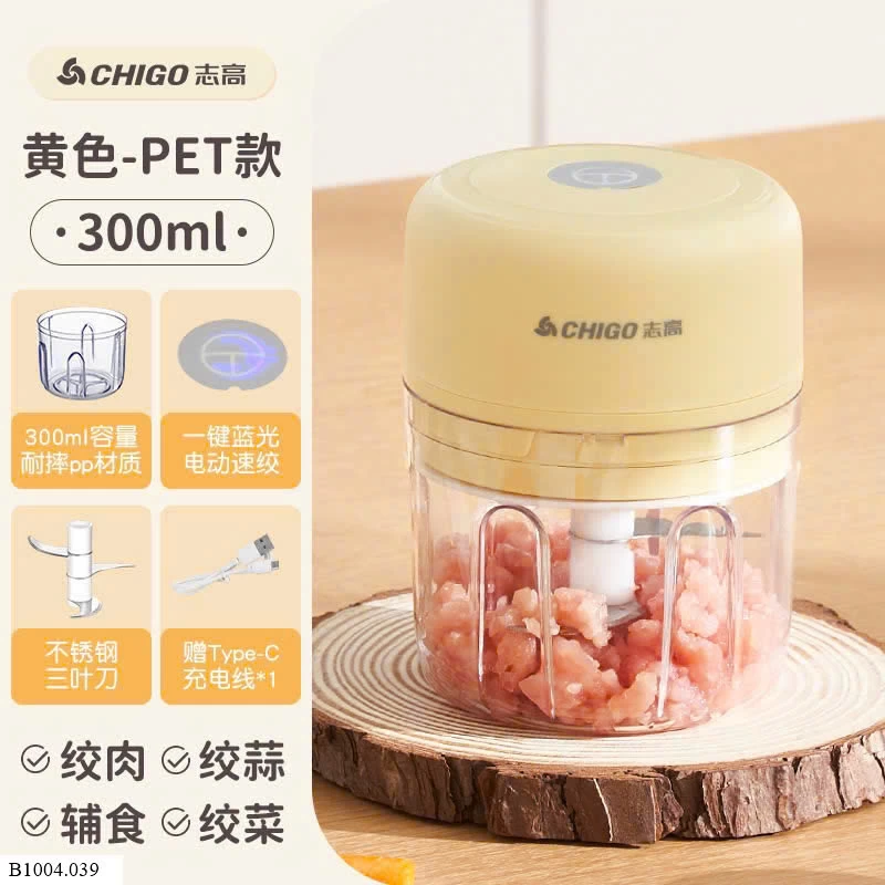 MÁY XAY MINI XAY HÀNH TỎI CHIGO  Sỉ 96k
