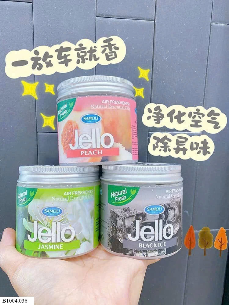 COMBO 3 LỌ SÁP THƠM JELLO nội địa Trung Sỉ 80k