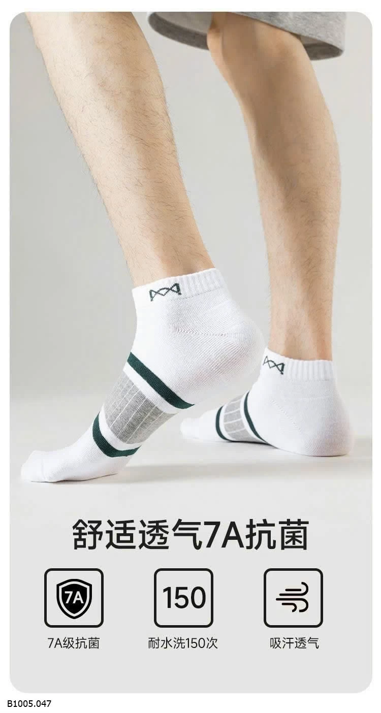 TẤT NAM CAO CẤP MIIOW Sỉ 75k/set 5 đôi