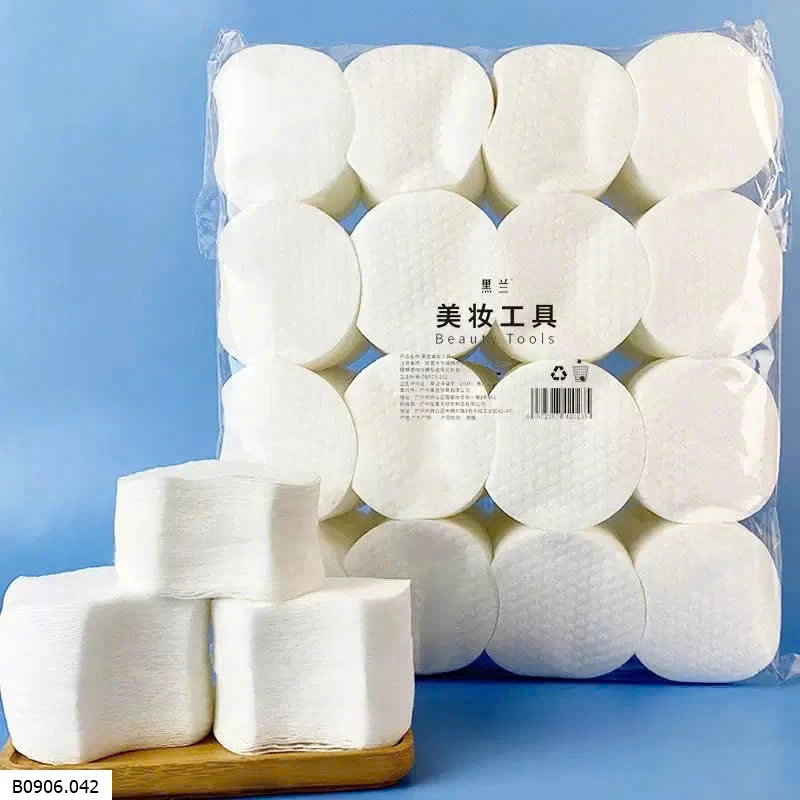 BÔNG TẨY TRANG HỮU CƠ – 1200 MIẾNG   Sỉ 65k/1bich