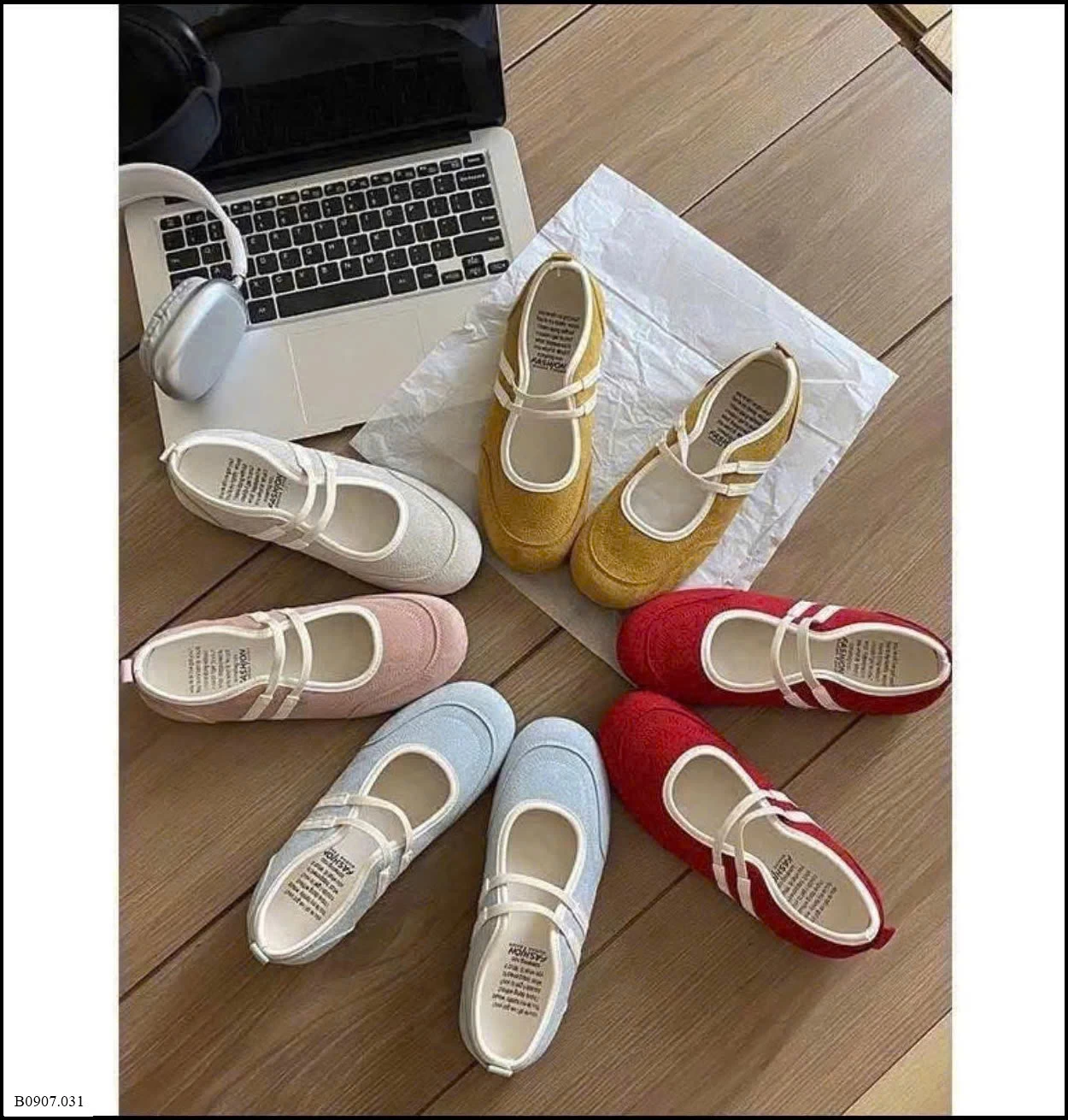  Giày Mary Jane cổ điển  Sỉ giá 117k