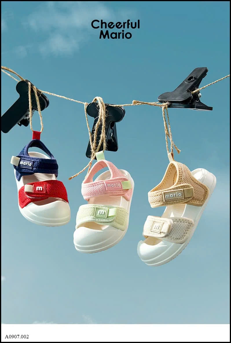 SANDAL PHỐI MÀU MARIO Sỉ giá 118k