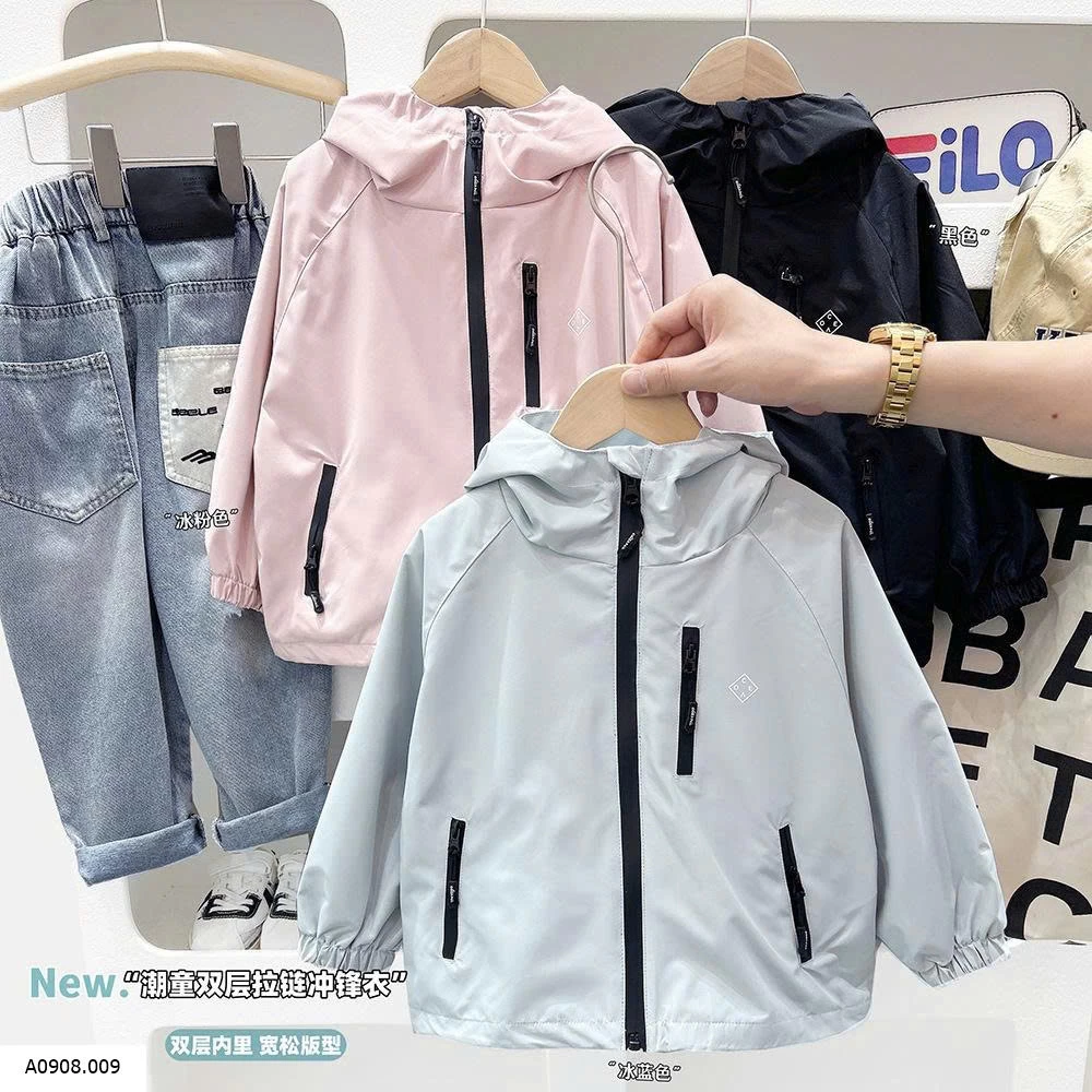 ÁO KHOÁC GIÓ LÓT ĐẸP NHÀ KADACY   Sỉ 159k
