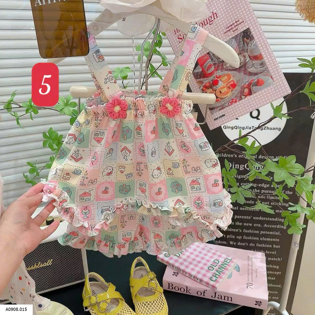 SET BỘ 2 DÂY CHO BÉ GÁI   Sỉ Sz 80-110: 65k Sz 120-140: 75k
