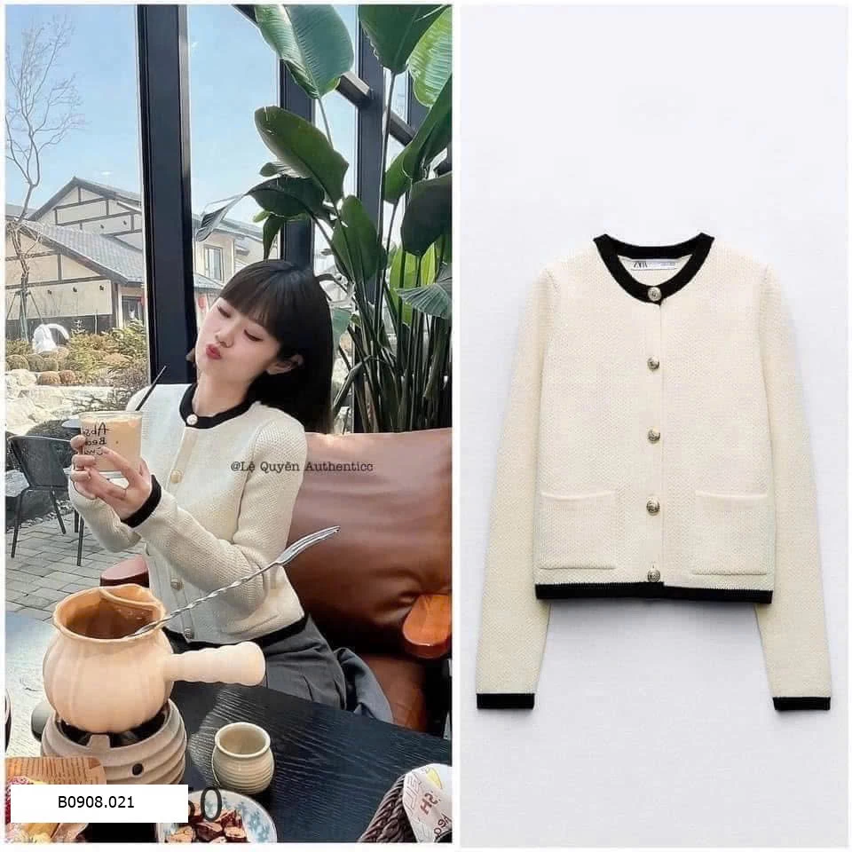 Áo cdg len ZRA   Sỉ 315k