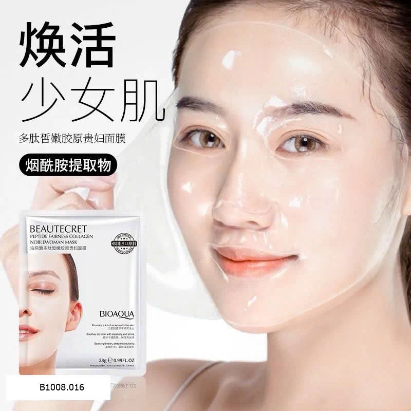 MASK NHÀ BIOQUA    Sỉ 80k/1 set 10 miếng cùng màu hoặc mix màu 