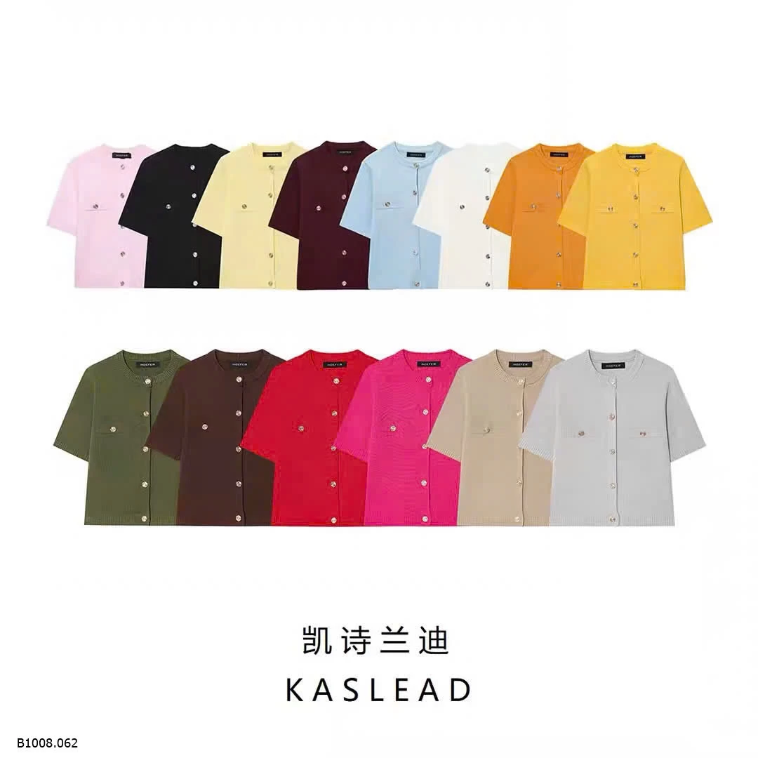 ÁO LEN CỘC TAY NỮ KASLEAD  Sỉ 236k
