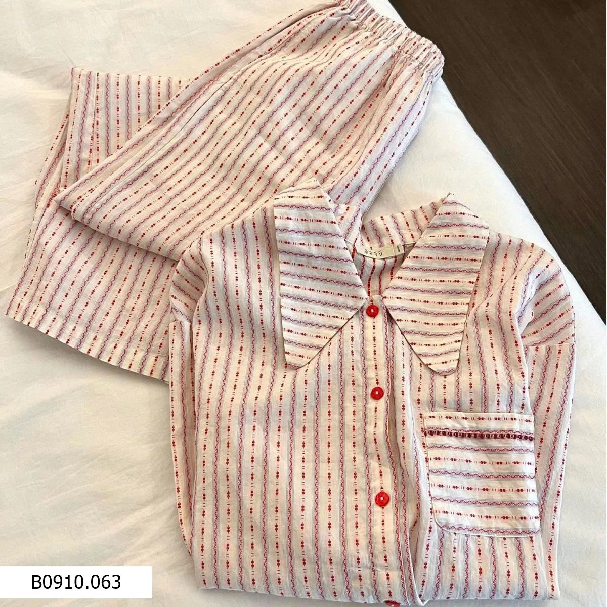 BỘ NGỦ DÀI KẺ SỌC KIỂU PHÁP   Giá sỉ 135k