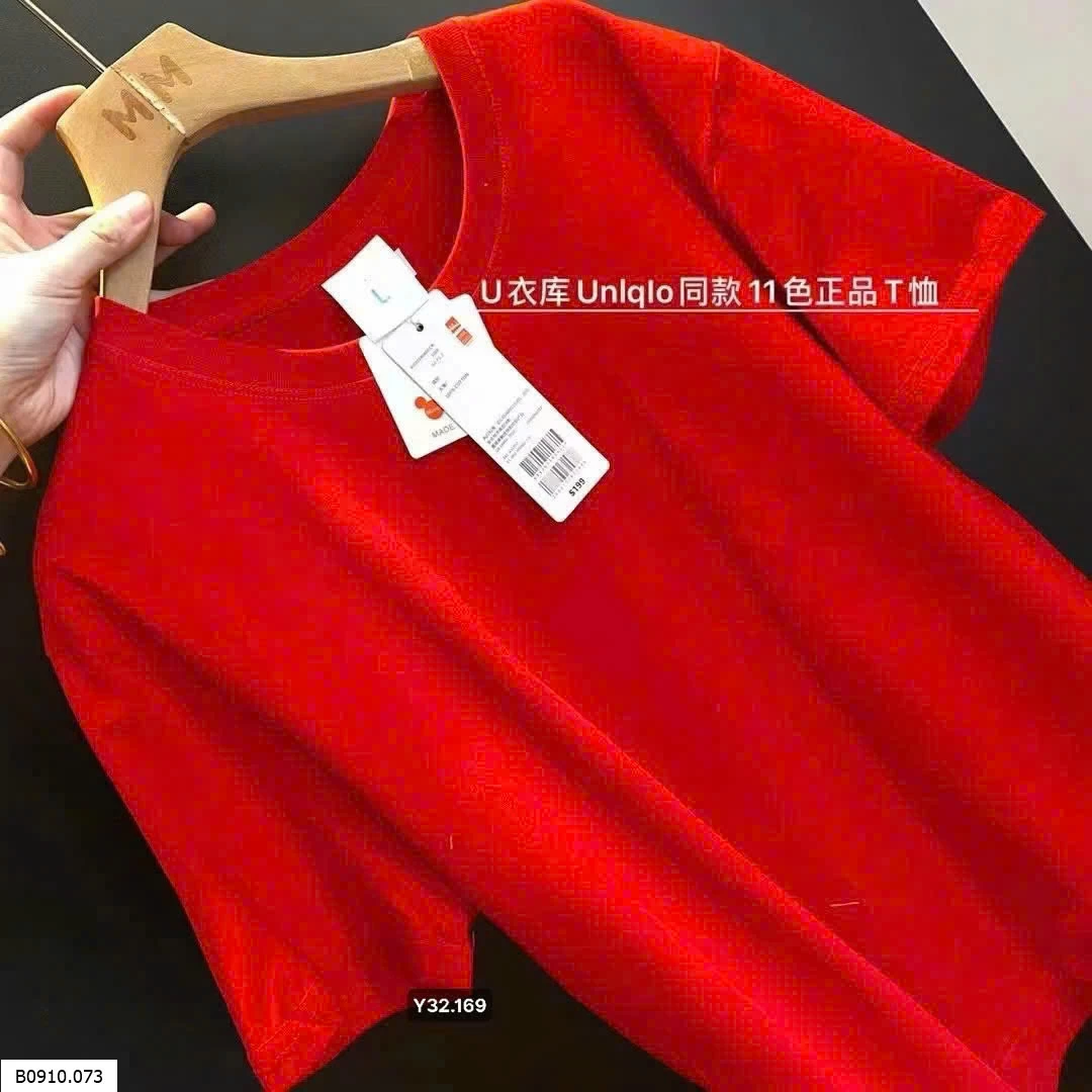 ÁO PHÔNG CỘC TAY TRƠN UNI    Giá sỉ 65k/c sỉ từ 2c 