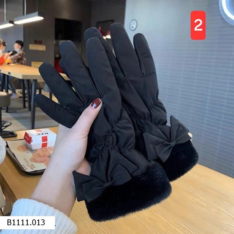 GĂNG TAY NỮ LÓT LÔNG Giá sỉ 60k