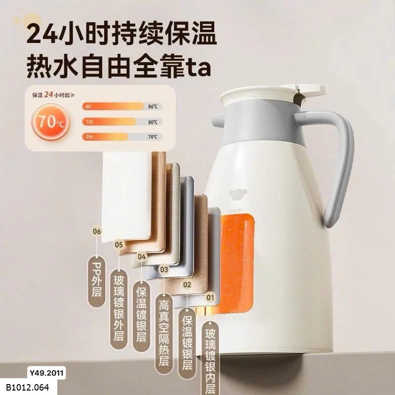 PHÍCH NƯỚC GIỮ NHIỆT BEAR Giá sỉ 245kk