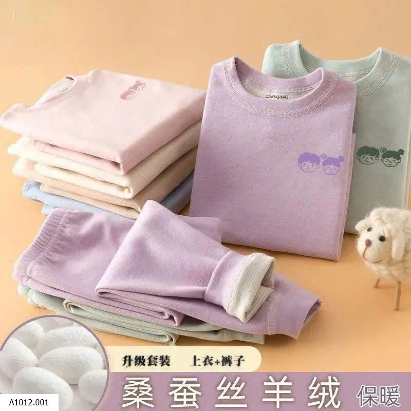 BỘ NỈ LÔNG CỪU PHA LỤA TẰM  Giá sỉ 90k