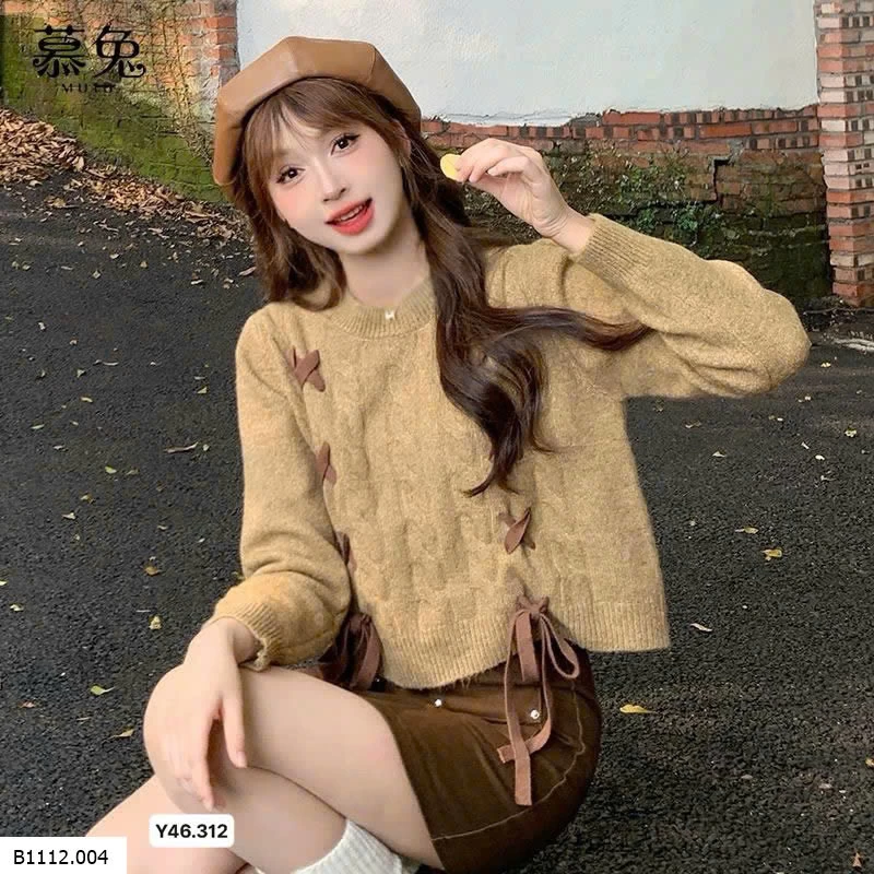 ÁO LEN ĐAN DÂY MUTU  Giá sỉ 320k