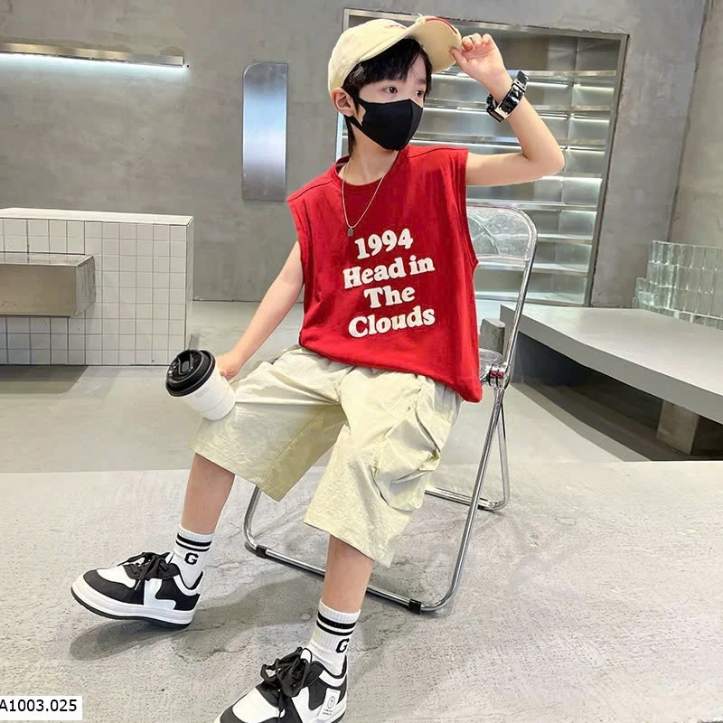 BỘ TANK.TOP BÉ TRAI    Sỉ 180k