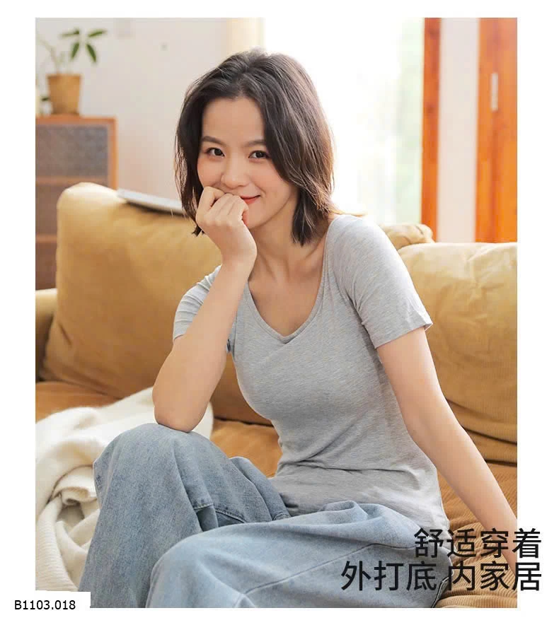 ÁO PHÔNG KÈM BRA   Sỉ 90k