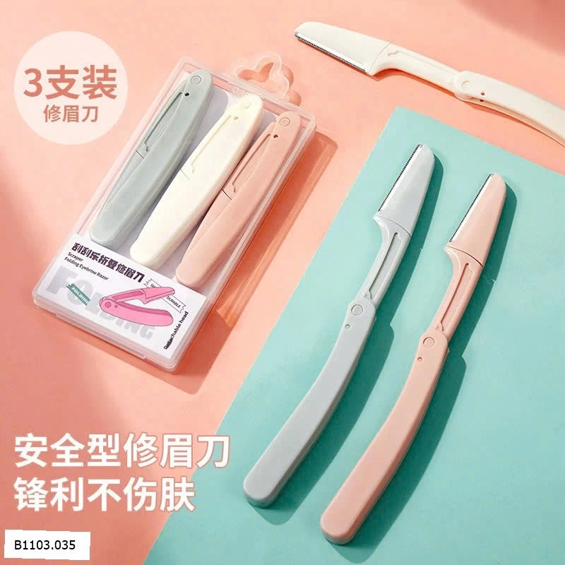 SET 6 DAO TỈA LÔNG MÀY   Sỉ 25k/SET 6c 