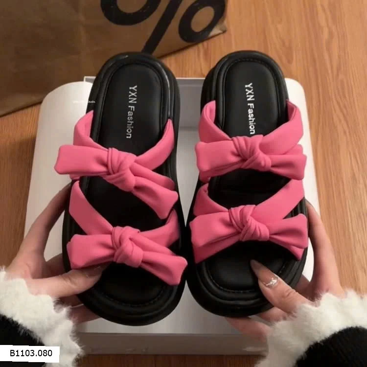 DÉP SANDAL THẮT NƠ CHO NỮ   Sỉ 138k