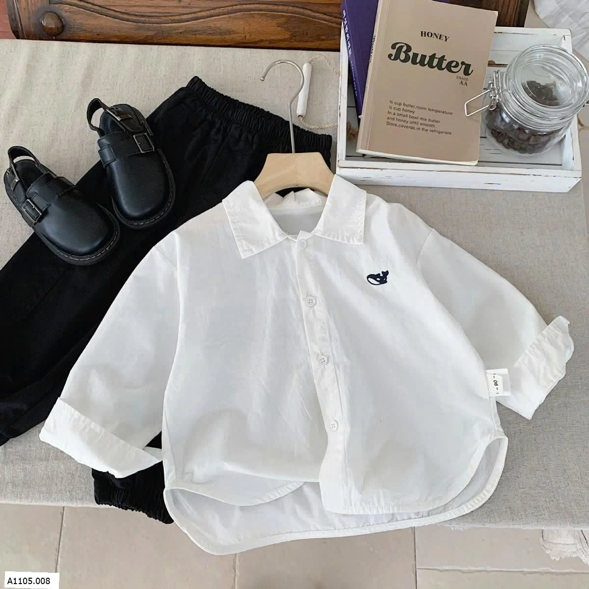 ÁO SƠ MI BÉ TRAI Sỉ 120k