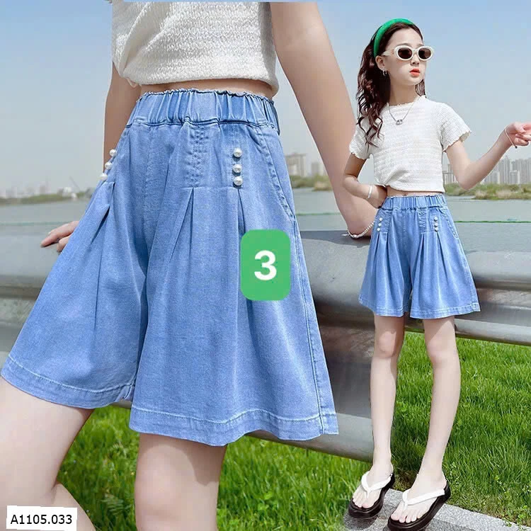 QUẦN SHORT JEAN BÉ GÁI  Sỉ 94k
