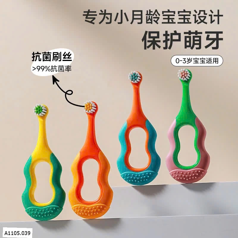 SET 2 BÀN CHẢI ĐÁNH RĂNG CHO BÉ  Sỉ giá 25k/set 2c
