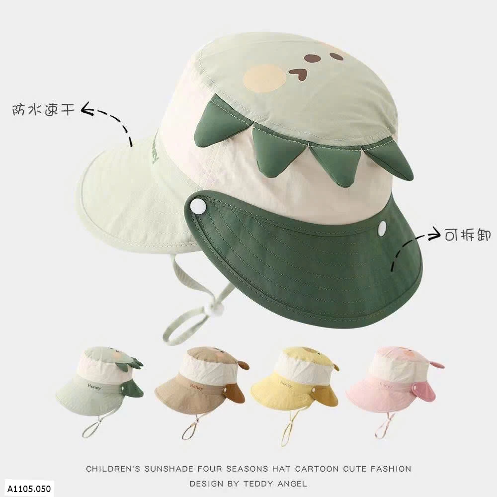  Mũ 2in1 che nắng  Sỉ 76k
