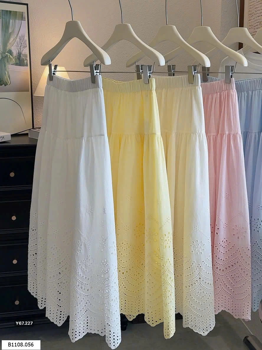  CHÂN VÁY REN XOÈ     Sỉ 185k