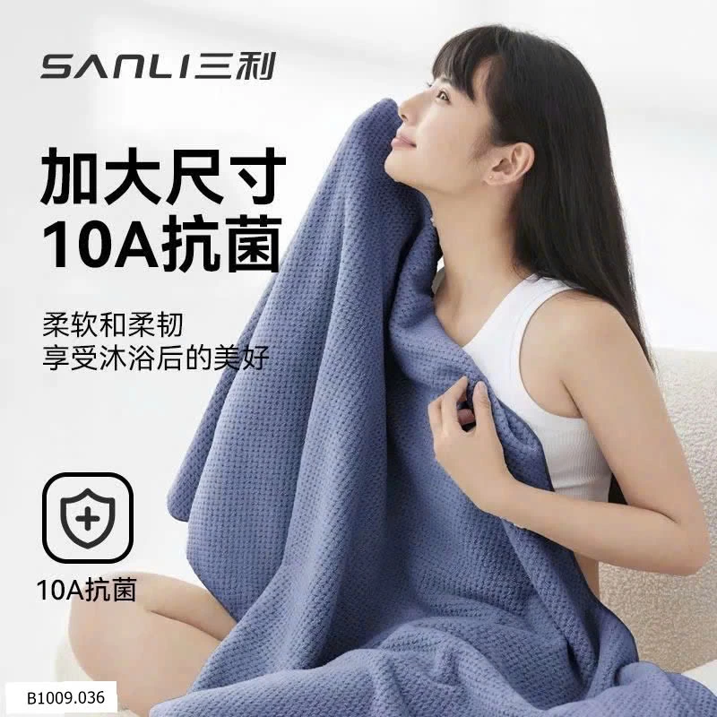 Khăn tắm hãng SANLI  Giá sỉ 145k/1 set 2 chiếc 