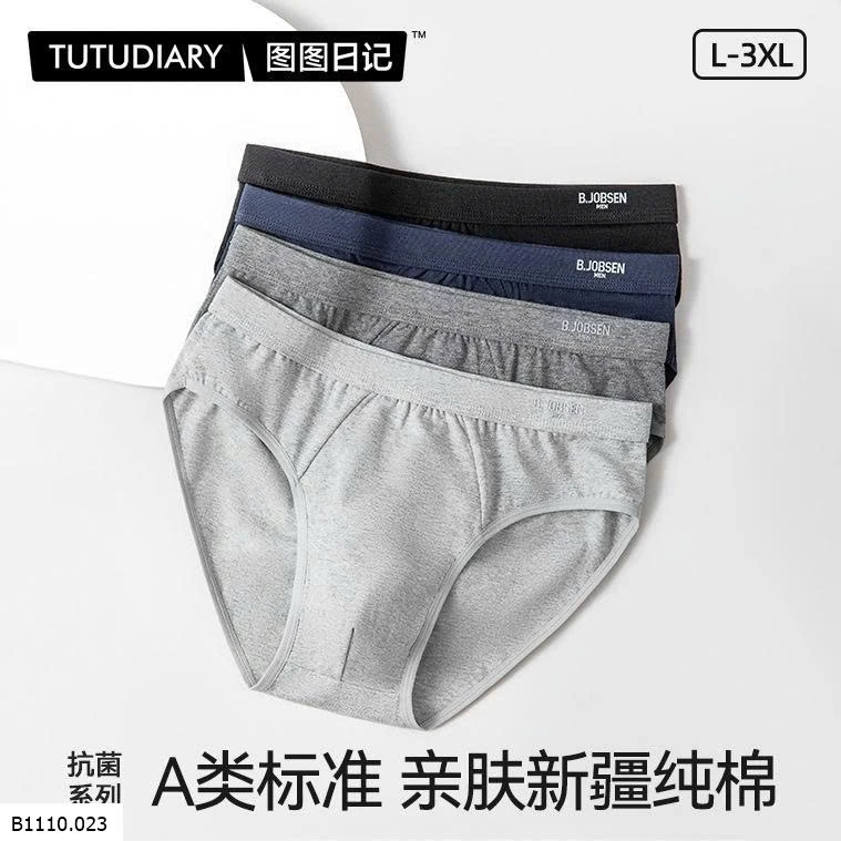 SET 4 QUẦN LÓT TAM GIÁC NAM   Giá sỉ 120k/ set 4c