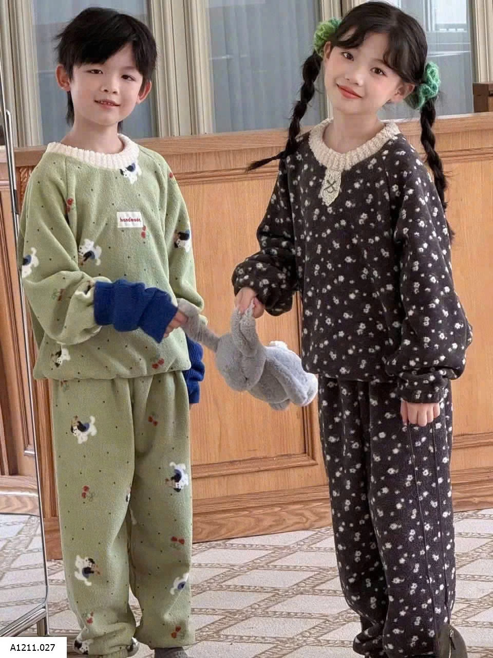 BỘ LLÔNG MỀM TRẺ EM Giá sỉ Size 100-110-120: #125k/ set Size 130-140-150: #145k/ set Size 160-170: #165k/ set