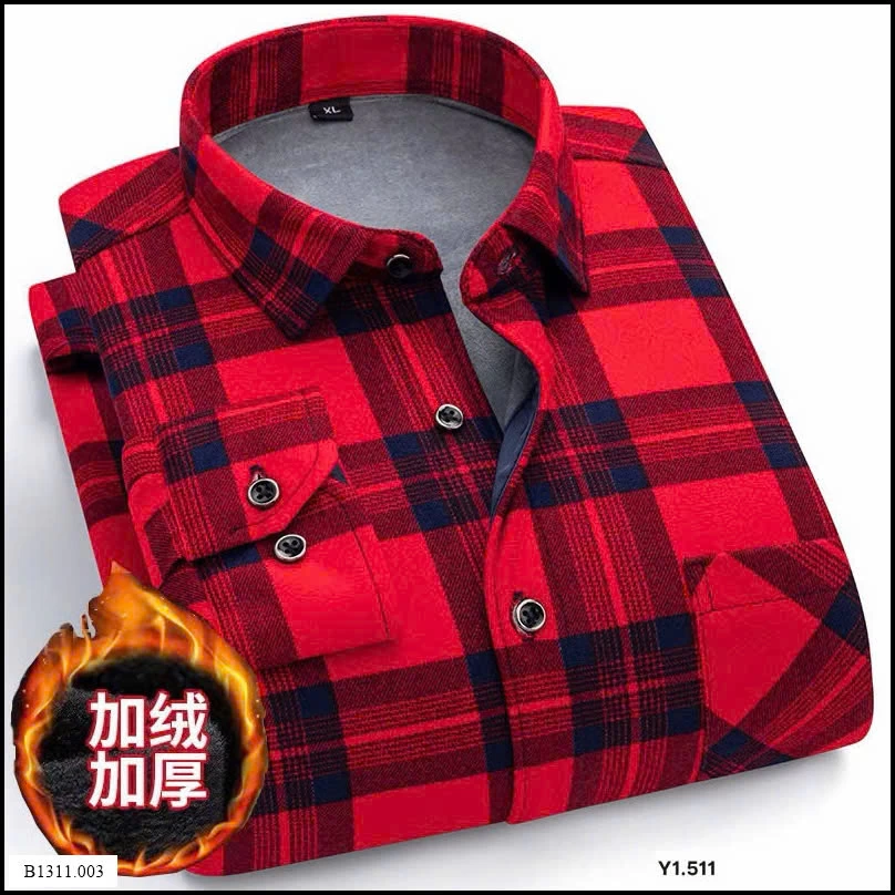 ÁO SƠ MI NAM LÓT LÔNG HÀNG XUẤT NHẬT Giá sỉ 140k