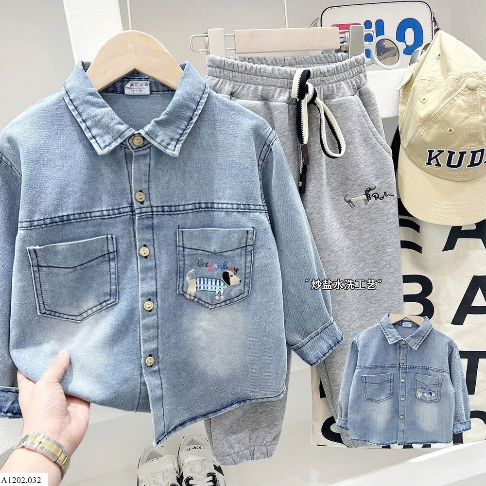 ÁO SƠ MI JEAN BT HÃNG KACADY  Sỉ 135k