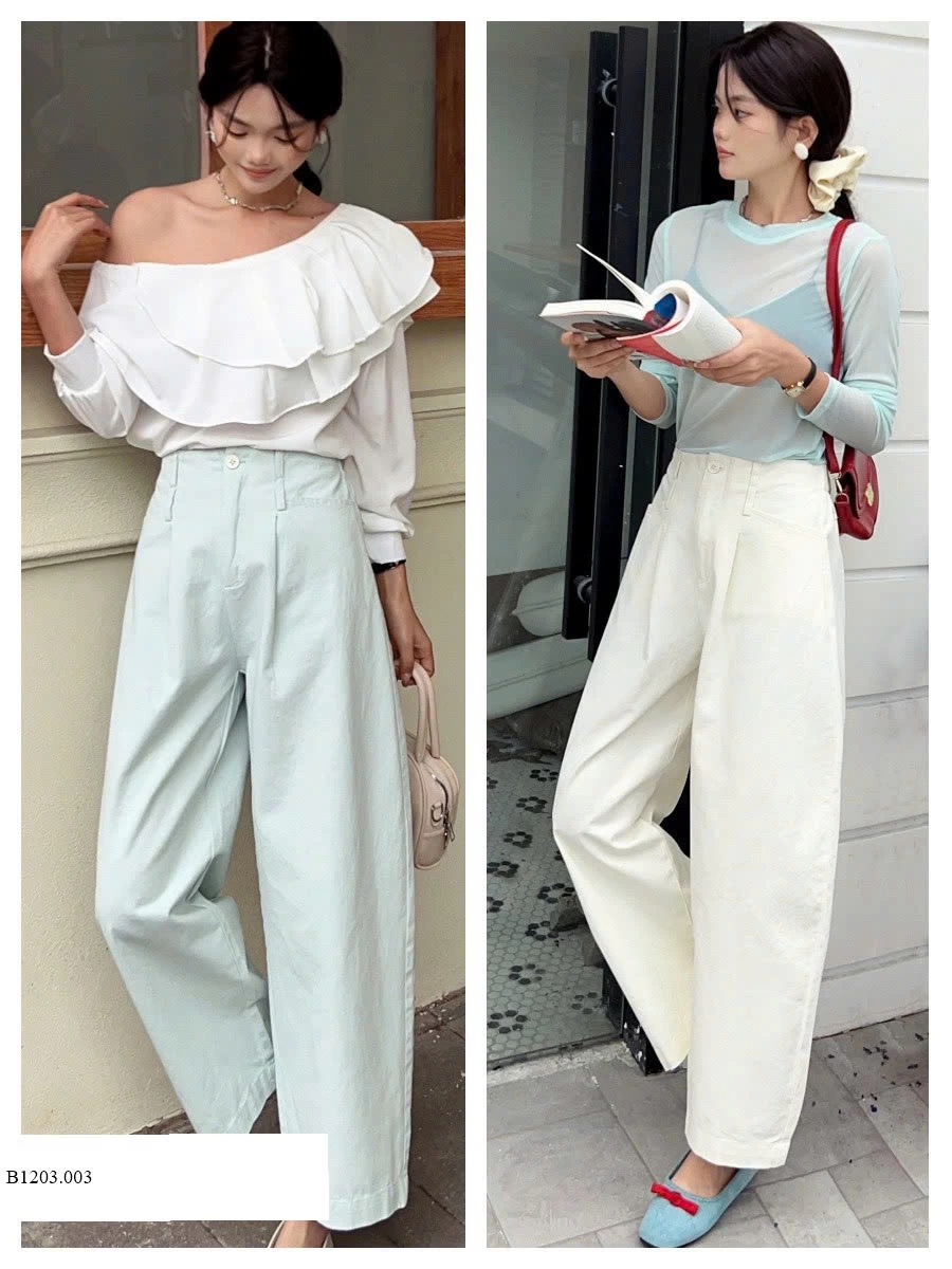 QUẦN BAGGY SUÔNG ANNA   Sỉ 200k