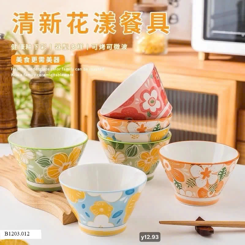 SET 4 BÁT SỨ    Sỉ 90k/ 1 sét 4 chiếc mix mẫu