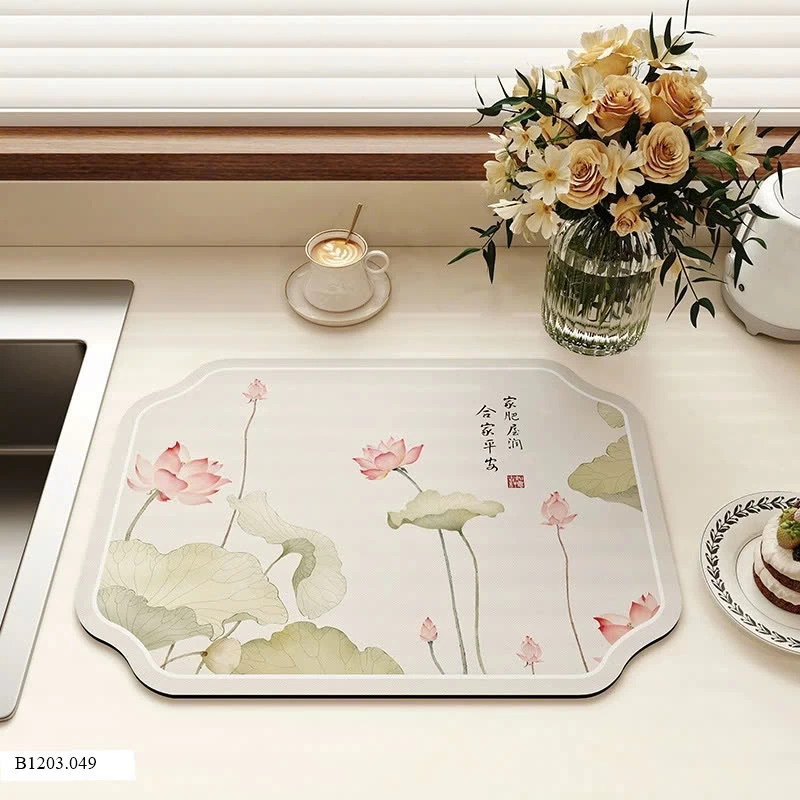 THẢM LÓT BÀN BẾP, ÚP LY CỐC   Sỉ 50k/ 1 chiếc