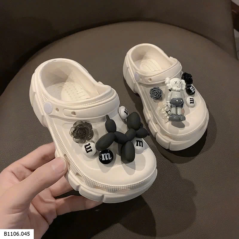 SỤC CROCS KÈM STIKCER CHO BÉ  Sỉ 125k